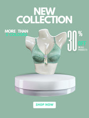 Pack Of 2 New Net Bra For Summer