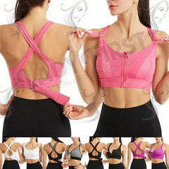 Women's Adjustable Sports Bra for Running, Yoga & Gym