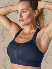 Women's Adjustable Sports Bra for Running, Yoga & Gym