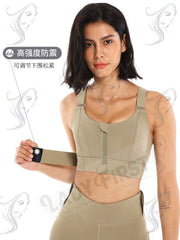 Women's Adjustable Sports Bra for Running, Yoga & Gym